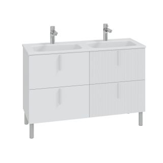 Напольная тумба под раковину Санта Вега 700451 120 см белый